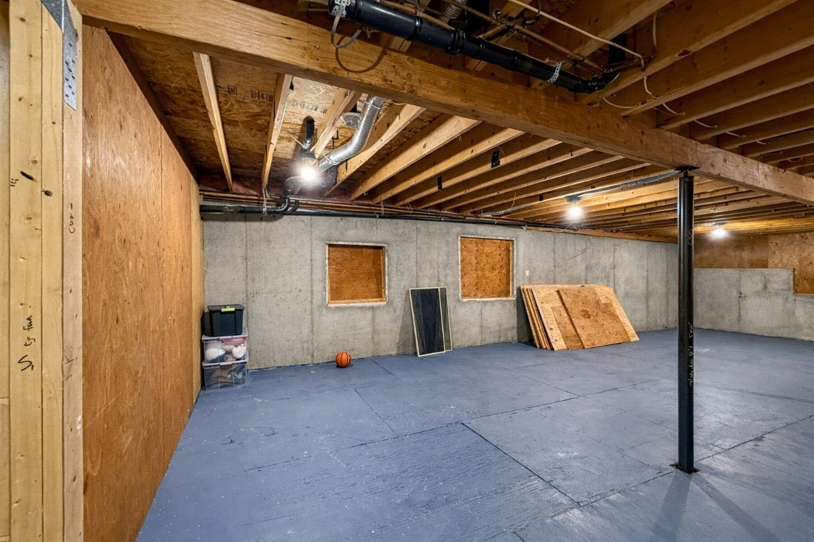 155 Lamb Mountain Road Fairplay, CO 80440 - Photo 32 of 48 View of unfinished below grade area