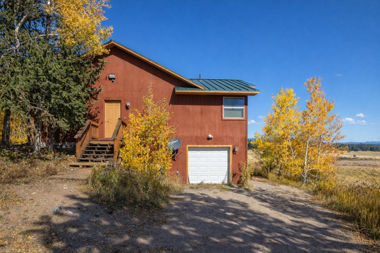 155 Lamb Mountain Road Fairplay, CO 80440 - Photo 40 of 48 a view of a house with a yard