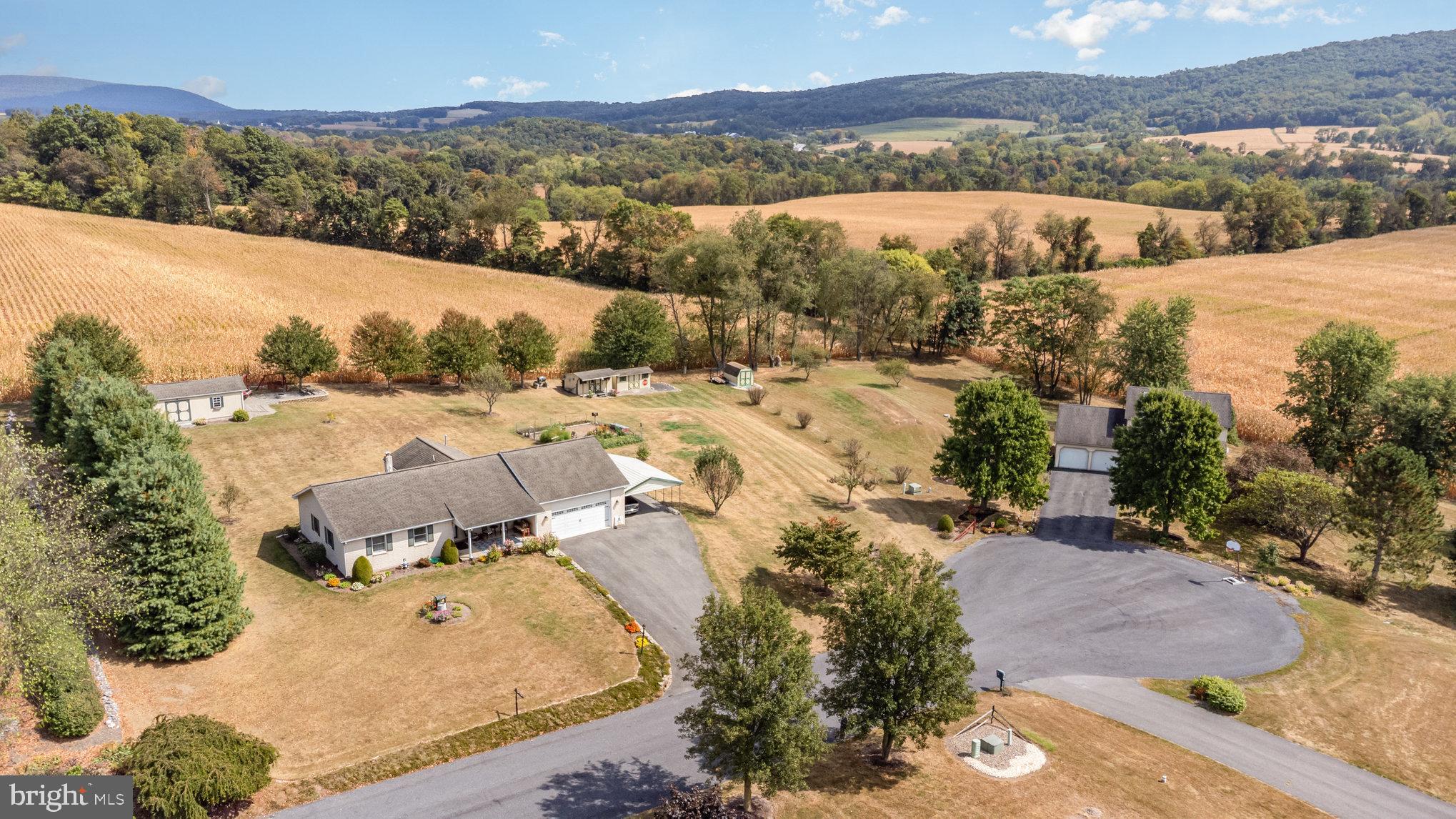 29 Robin Circle Halifax, PA 17032 - Photo 33 of 35 a view of a city with mountains in the background