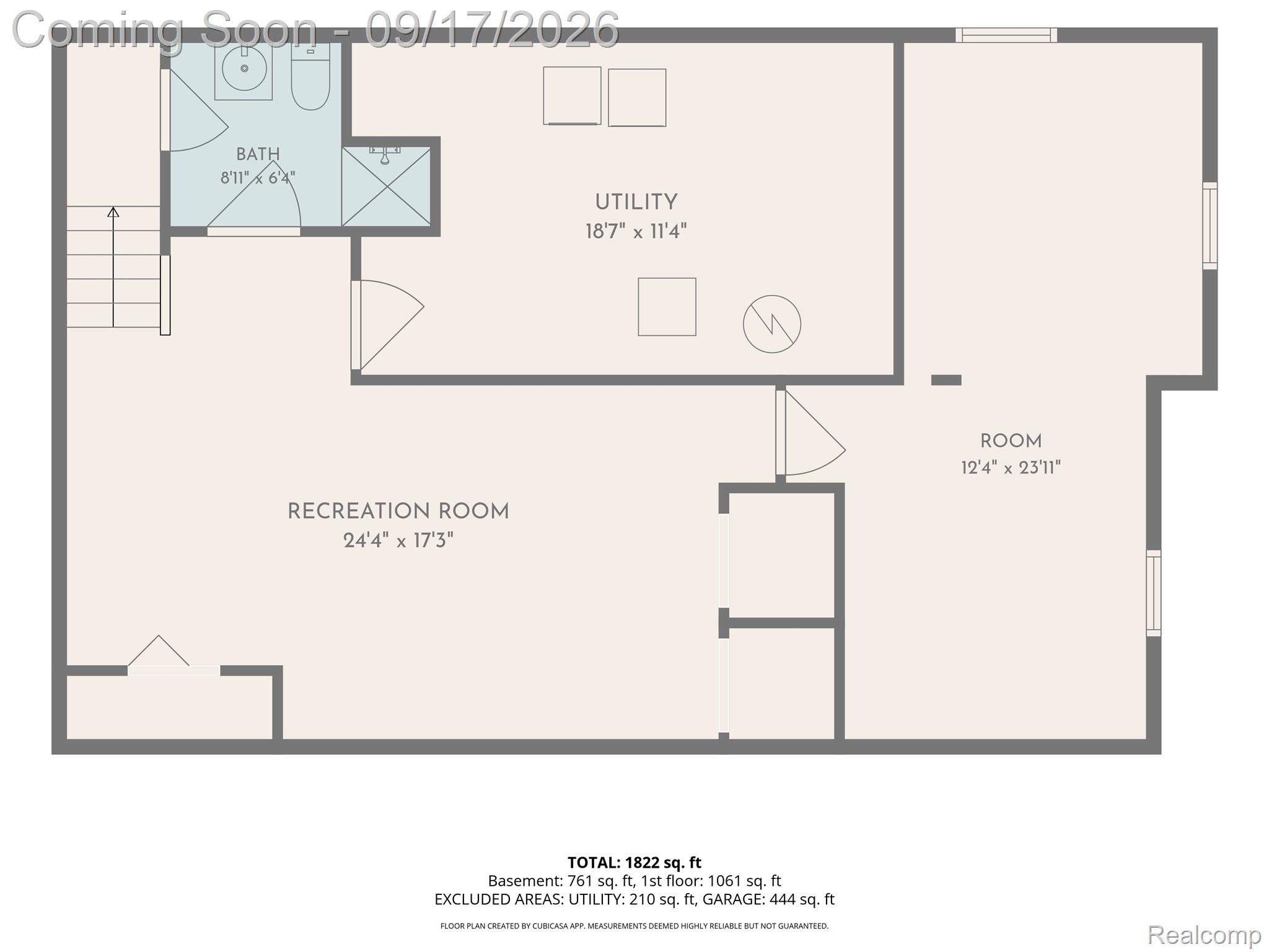 3294 Genoa Road Clarkston, MI 48346 - Photo 23 of 23 Floor plan