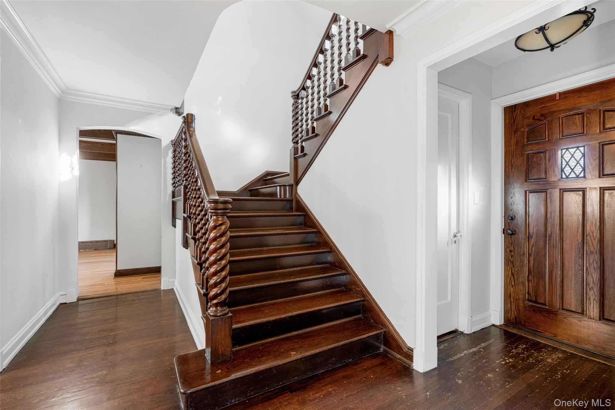 22 Verdun Avenue New Rochelle, NY 10804 - Photo 2 of 31 a view of an entryway with wooden floor