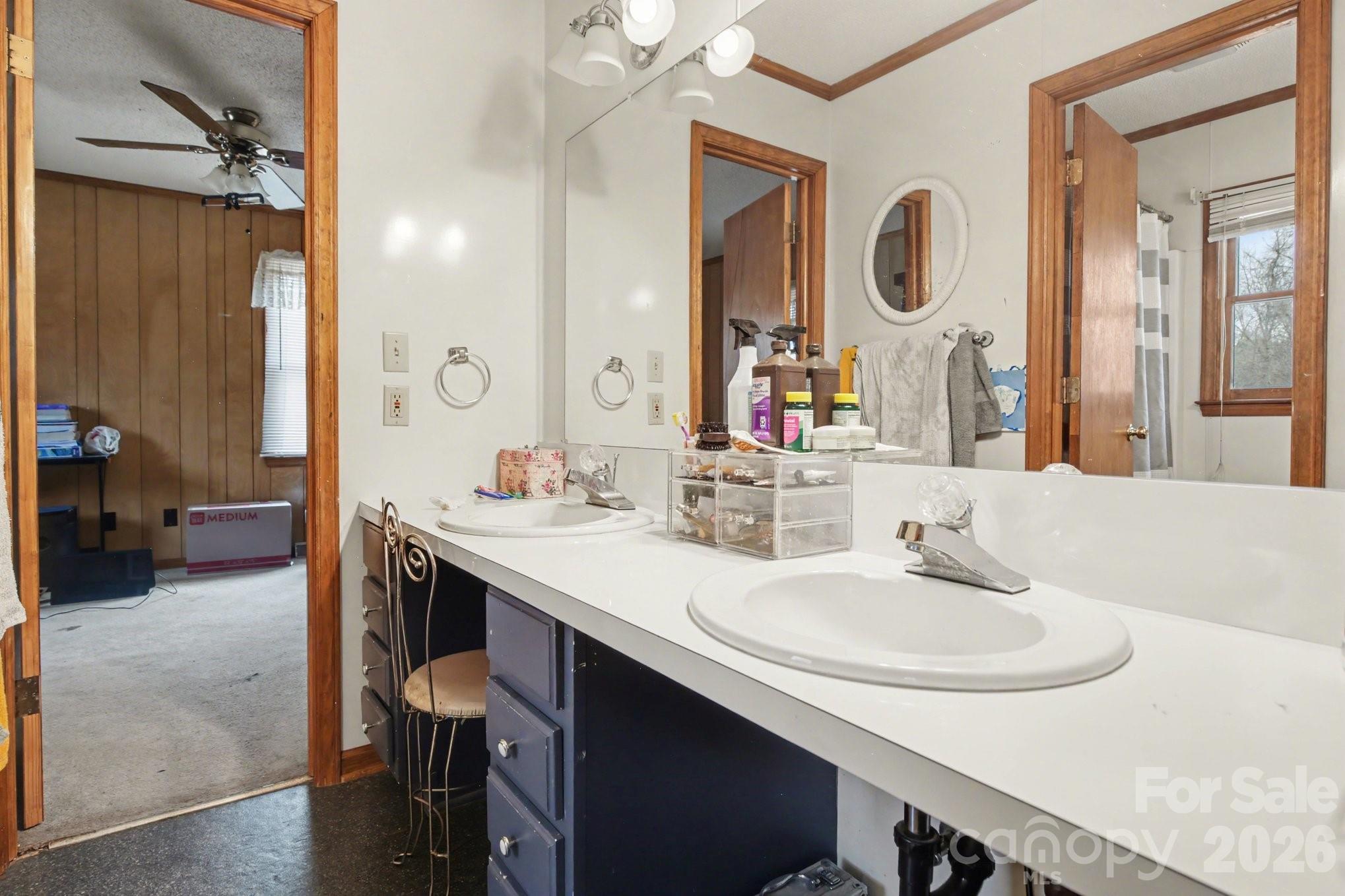 236 Tussey Road Lexington, NC 27295 - Photo 7 of 11 a bathroom with a sink and a mirror