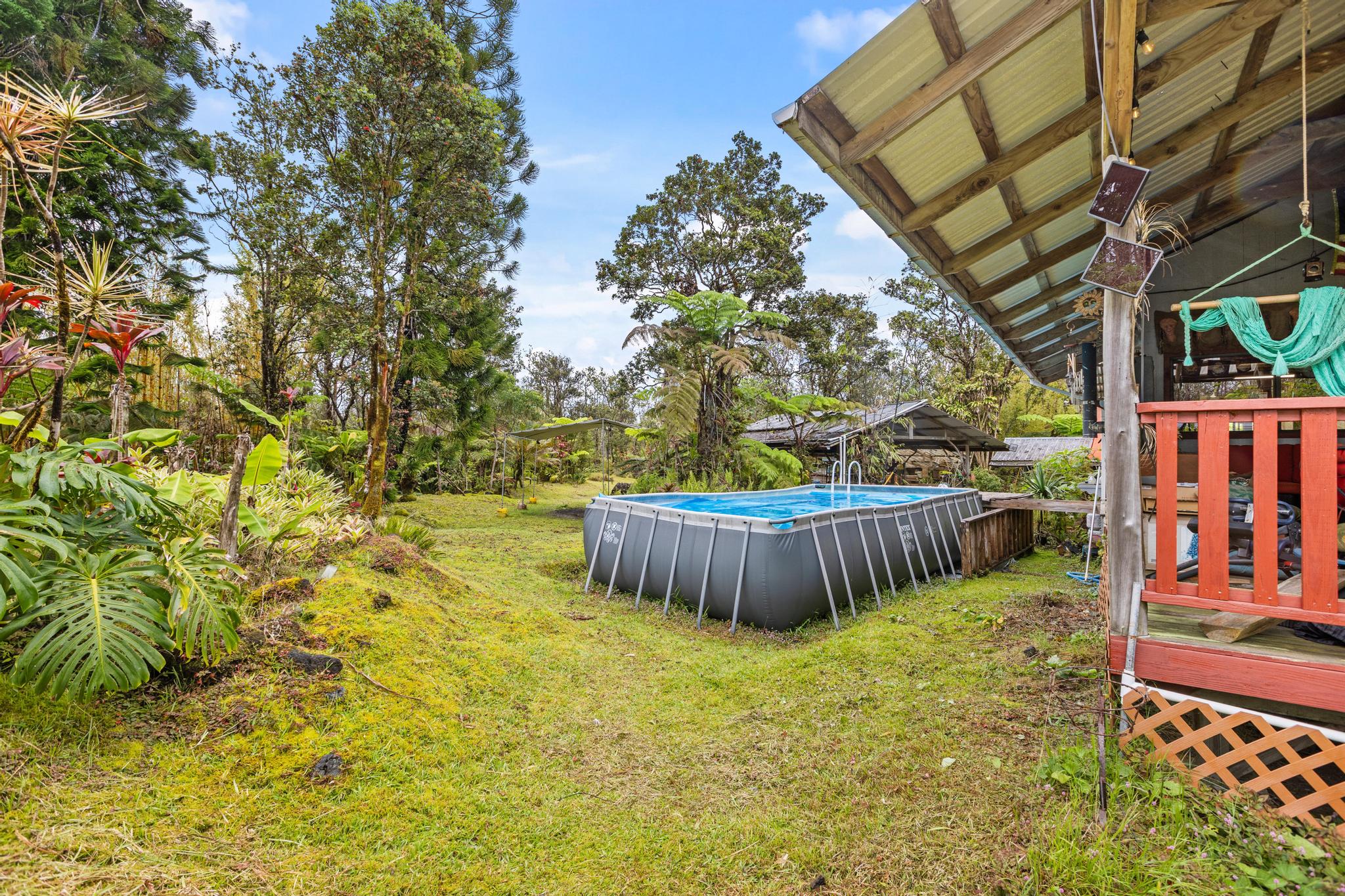 11-2897 Makoa Road Mountain View, HI 96771 - Photo 23 of 30 a view of a garden with an outdoor space