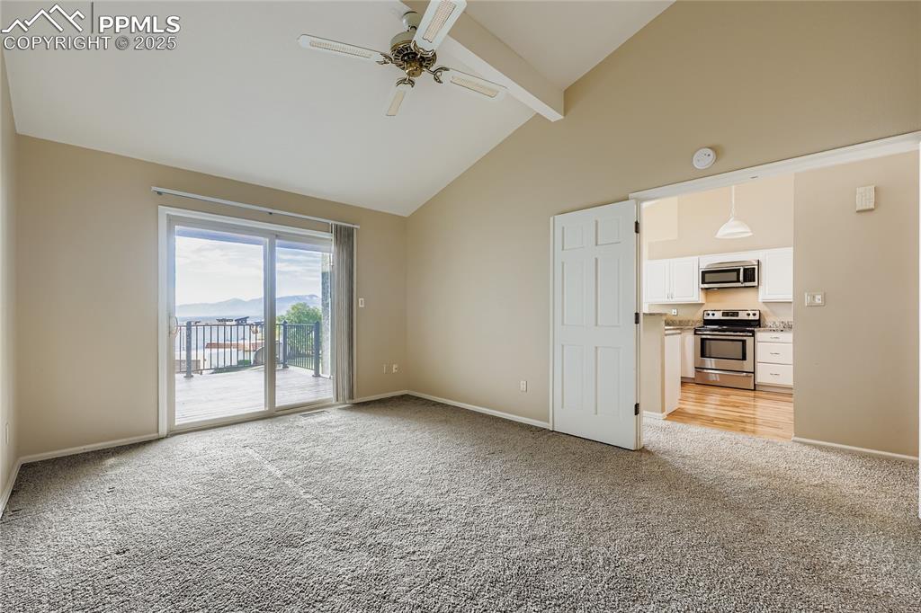 368 Mission Hill Way Colorado Springs, CO 80921 - Photo 13 of 39 a view of an empty room with a window