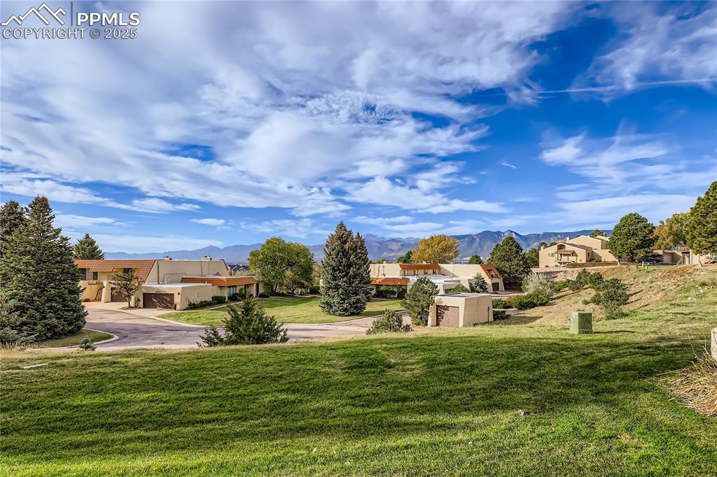 368 Mission Hill Way Colorado Springs, CO 80921 - Photo 29 of 39 a view of a town with residential houses