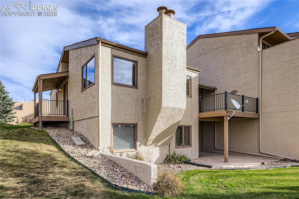 368 Mission Hill Way Colorado Springs, CO 80921 - Photo 36 of 39 a house view with a outdoor space