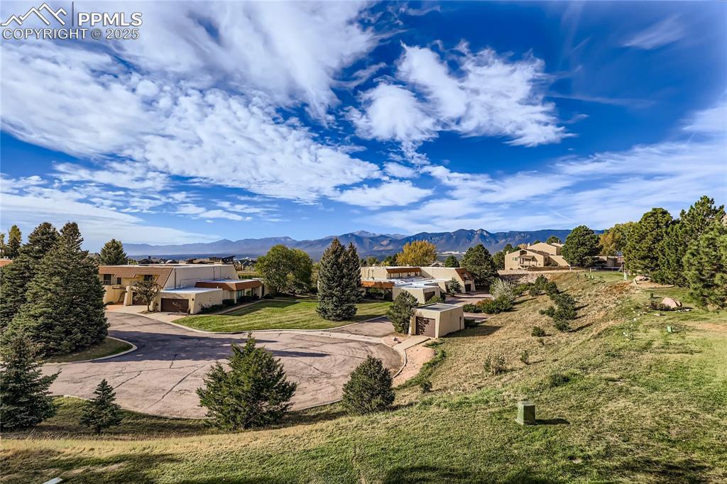 368 Mission Hill Way Colorado Springs, CO 80921 - Photo 37 of 39 a view of a lake with houses