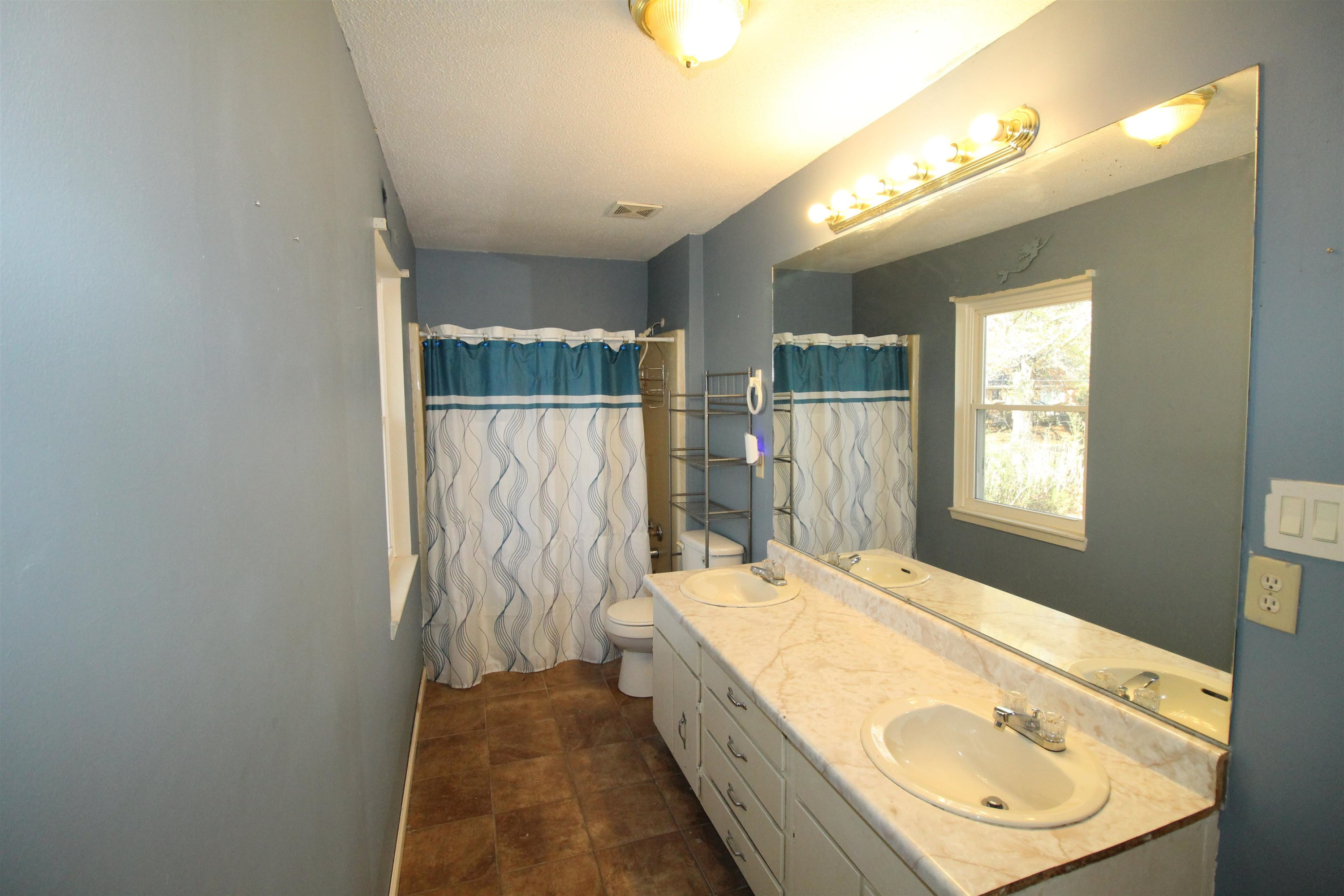 410 Lowery Road Medon, TN 38356 - Photo 13 of 24 a bathroom with a tub sink and a mirror