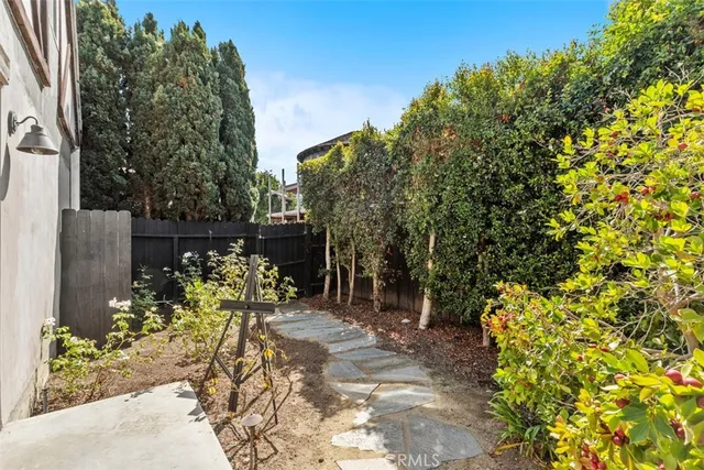 a view of a tables and chair in the patio