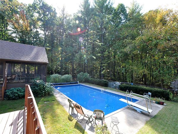 112 Prescott Road Boxborough, MA 01719 - Photo 24 of 30 swimming pool view with a seating space
