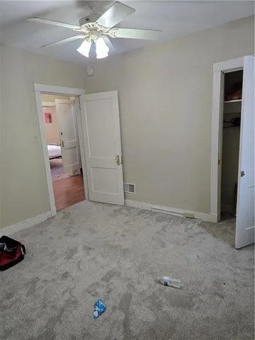 a close view of door