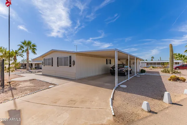 a view of a house with entertaining space