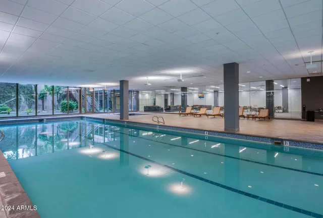 a kitchen with lots of counter top space