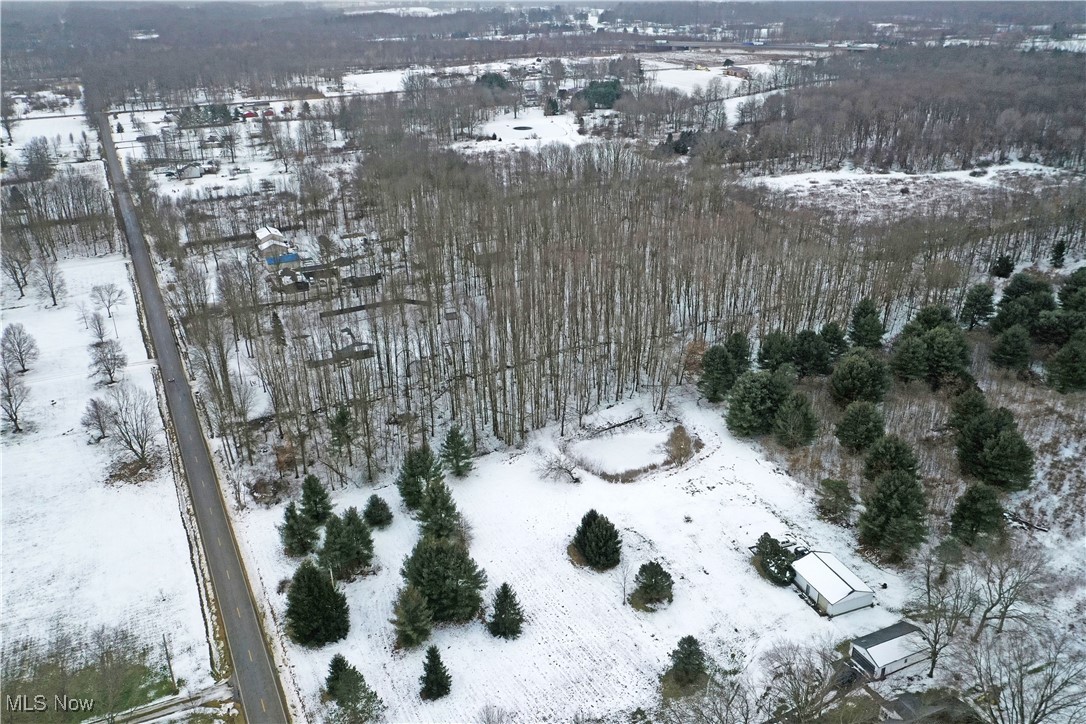 Kale Adams Road Southwest Warren, OH 44481 - Photo 10 of 13 Snowy aerial view