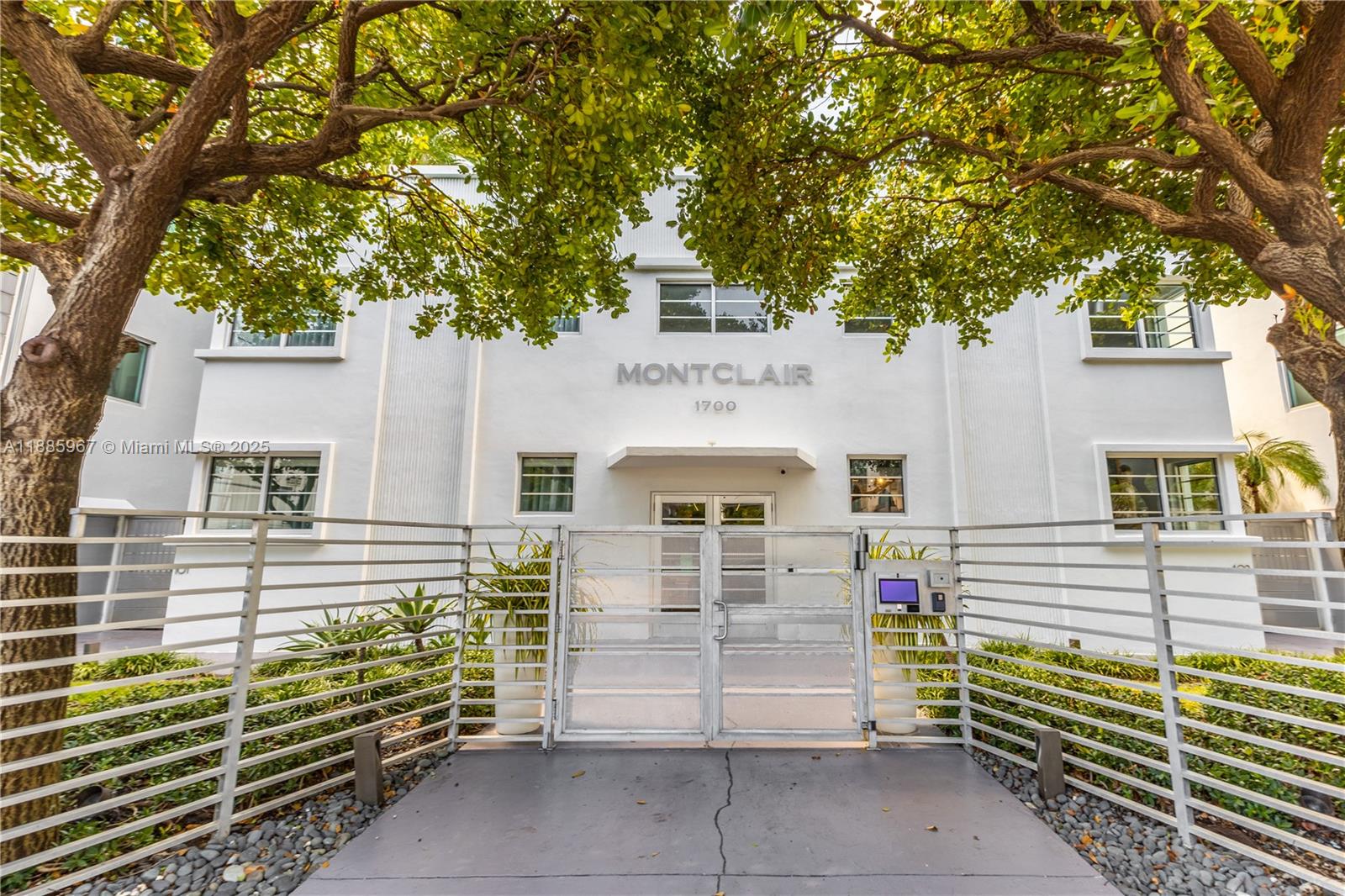 1700 Meridian Avenue, Unit 501 Miami Beach, FL 33139 - Photo 12 of 57 a front view of a house with a garage