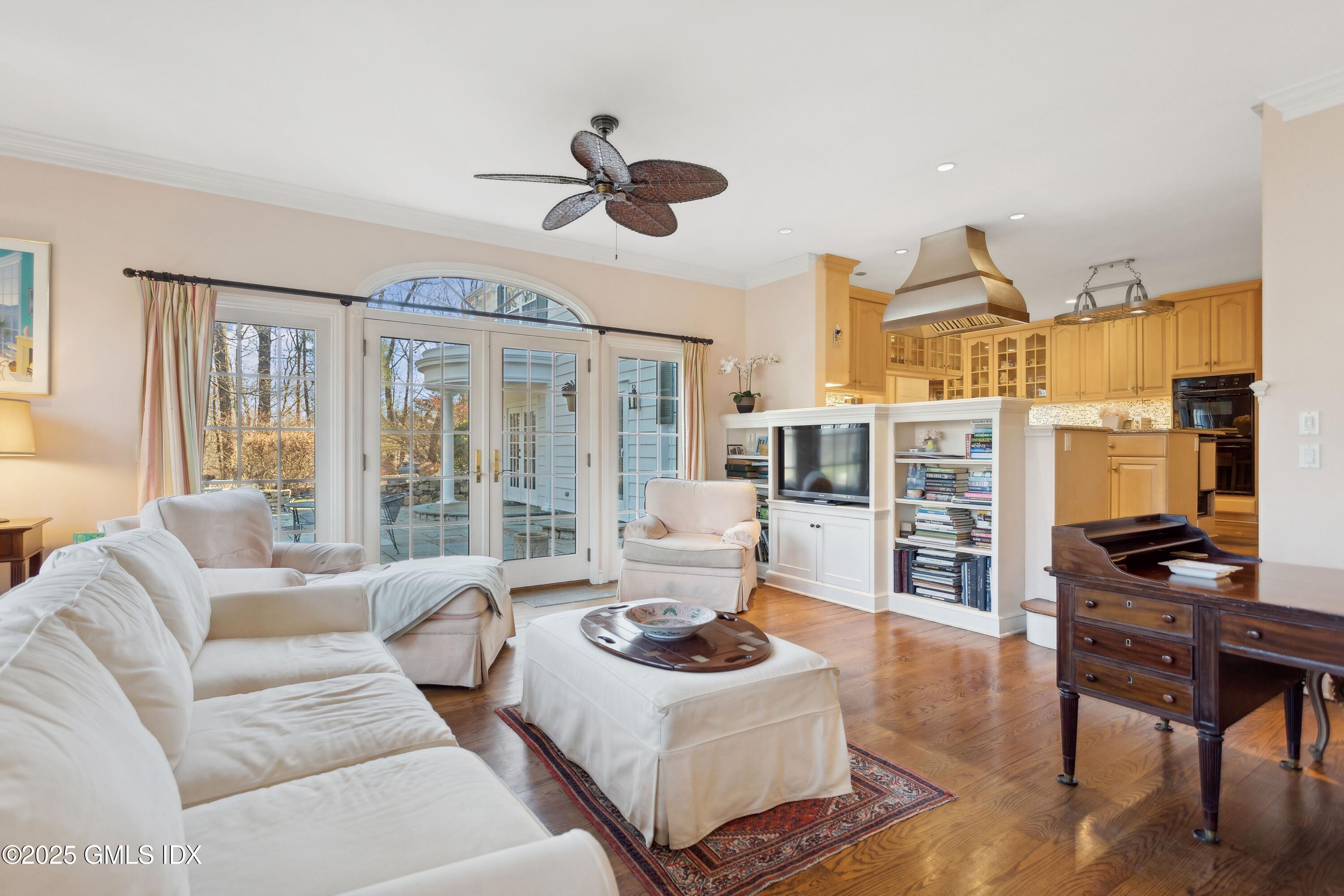 2 Laurel Road Stamford, CT 06903 - Photo 9 of 24 a living room with furniture and a large window