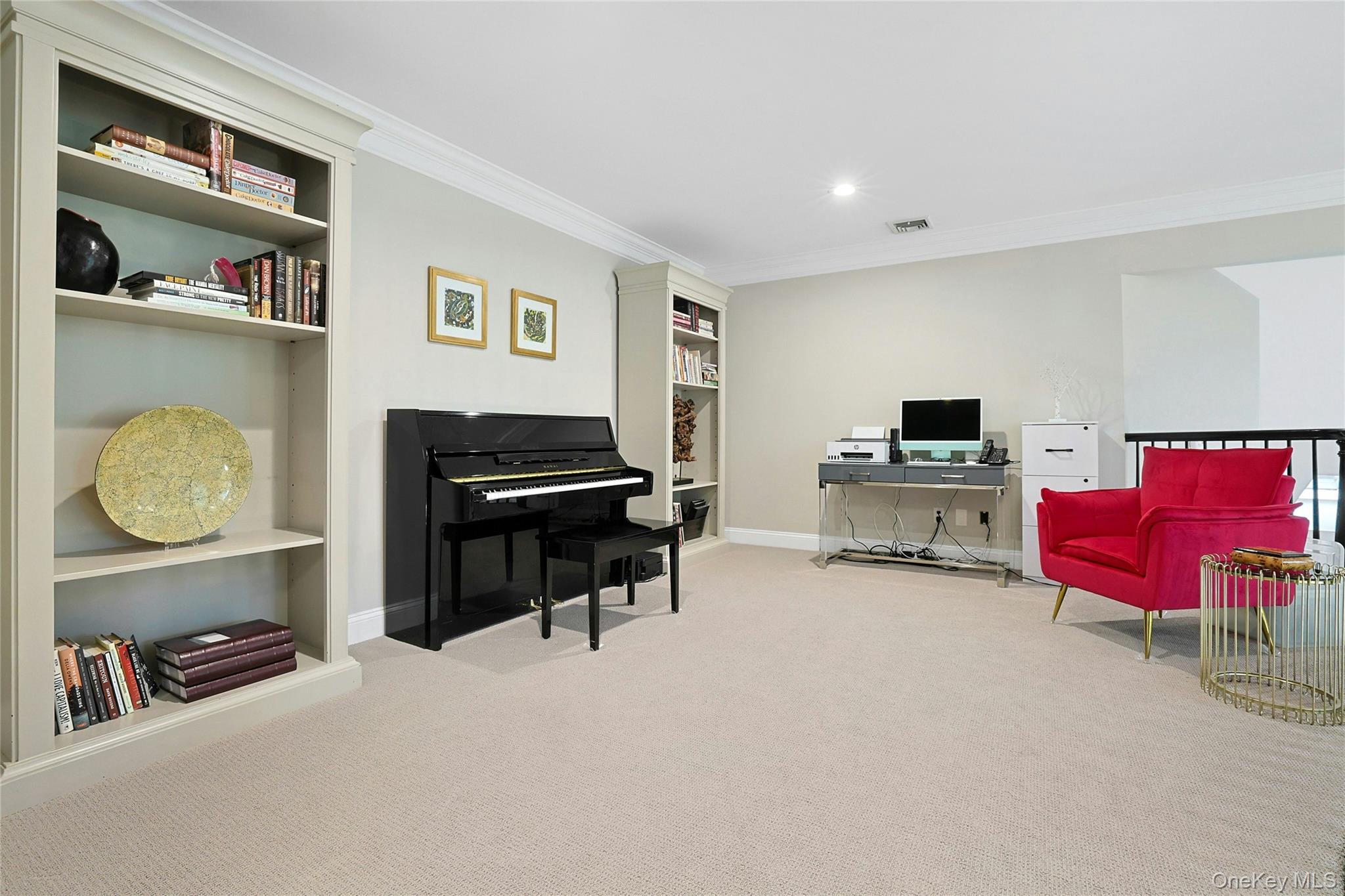 26 Agnew Farm Road Armonk, NY 10504 - Photo 20 of 28 a living room with furniture and a piano