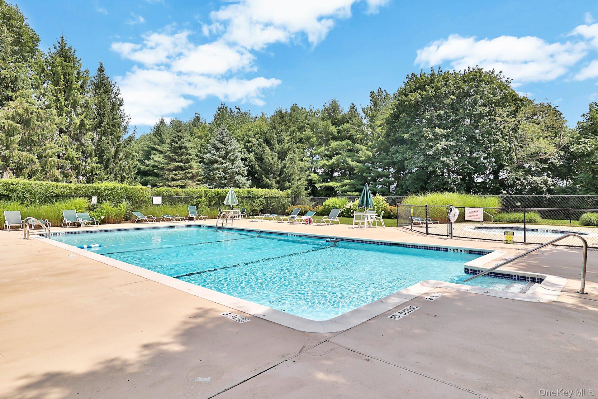 26 Agnew Farm Road Armonk, NY 10504 - Photo 27 of 28 a view of yard with swimming pool and green space