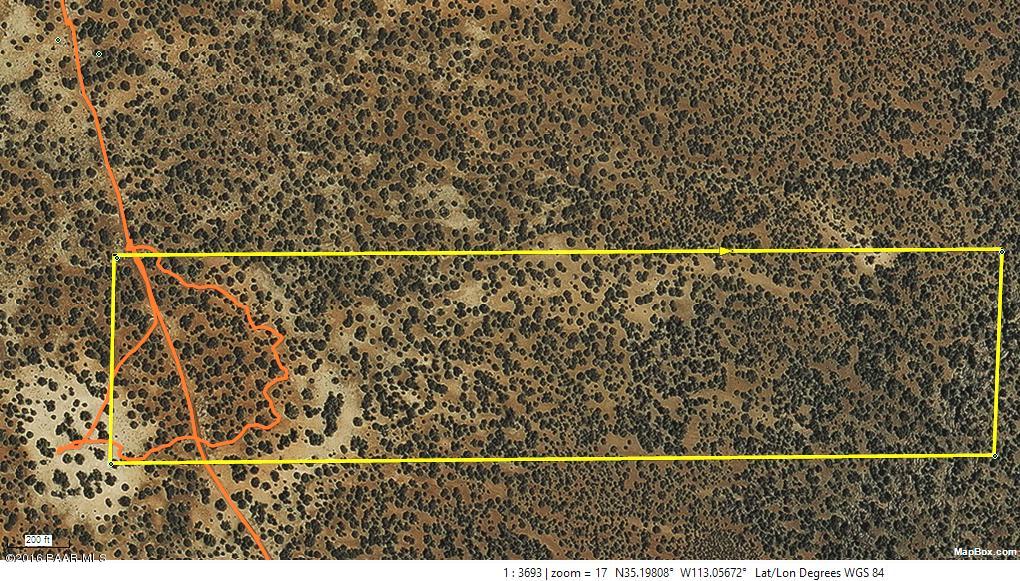 2 Shadow Rock Ranch Seligman, AZ 86337 - Photo 13 of 14 Aerial_ExpertGPS+Tracks