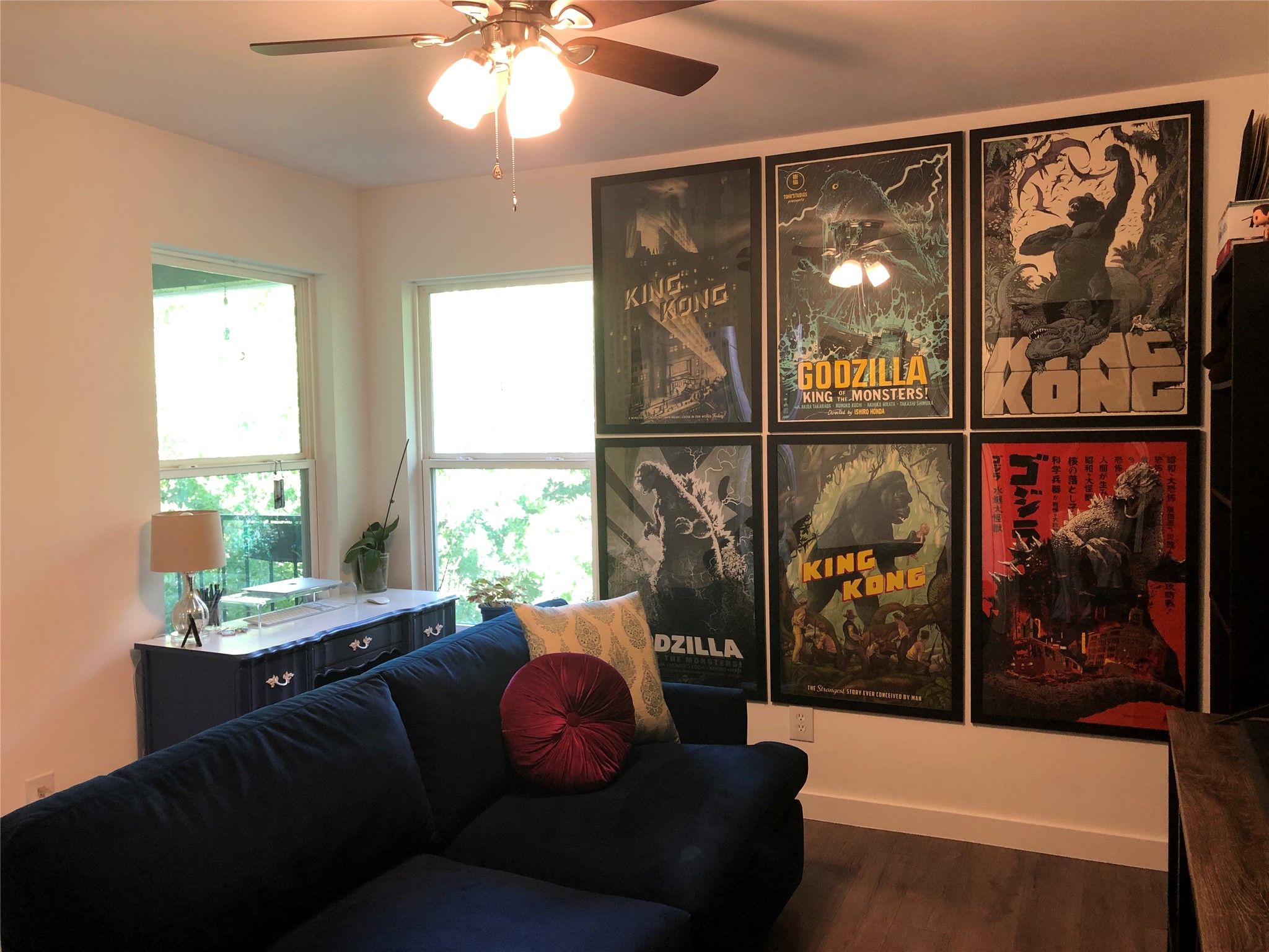 6409 Burns Street, Unit 306 Austin, TX 78752 - Photo 13 of 24 a living room with furniture and a large window