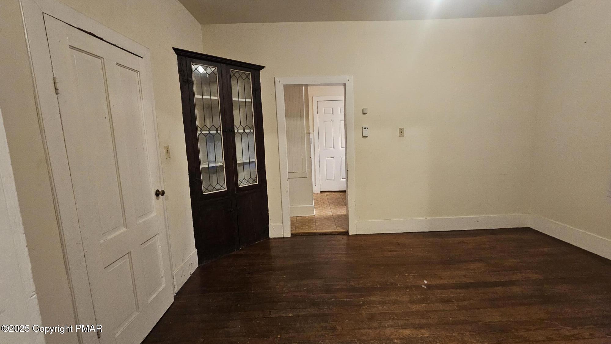 121 Hardytown Road Cresco, PA 18326 - Photo 12 of 35 a view of an empty room with wooden floor