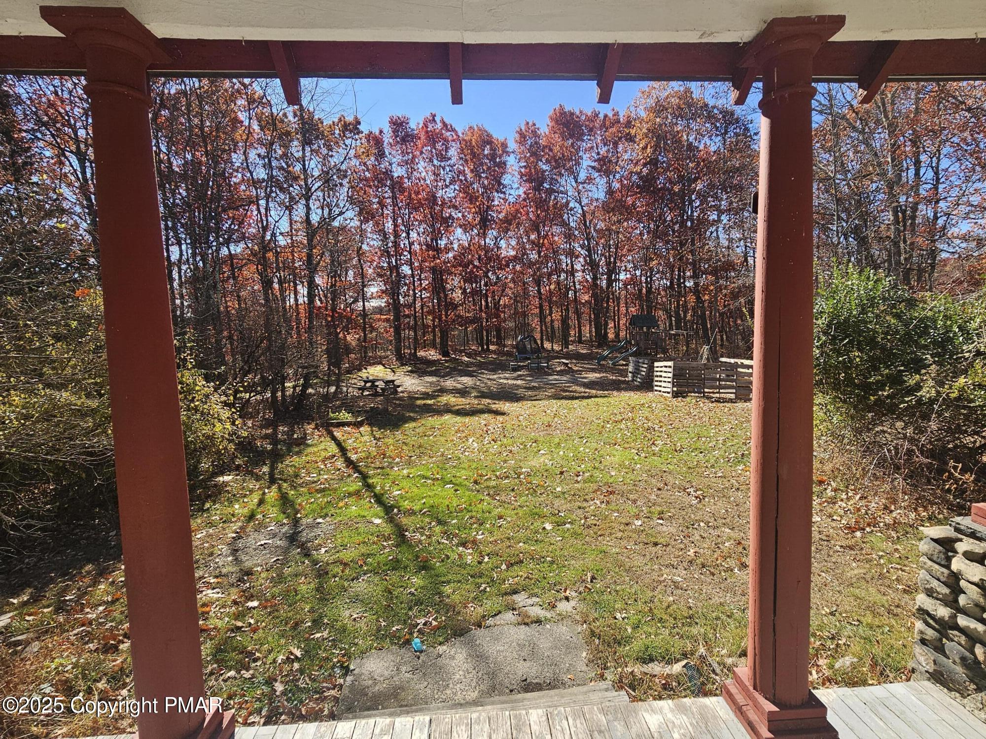 121 Hardytown Road Cresco, PA 18326 - Photo 6 of 35 a view of swimming pool from a yard