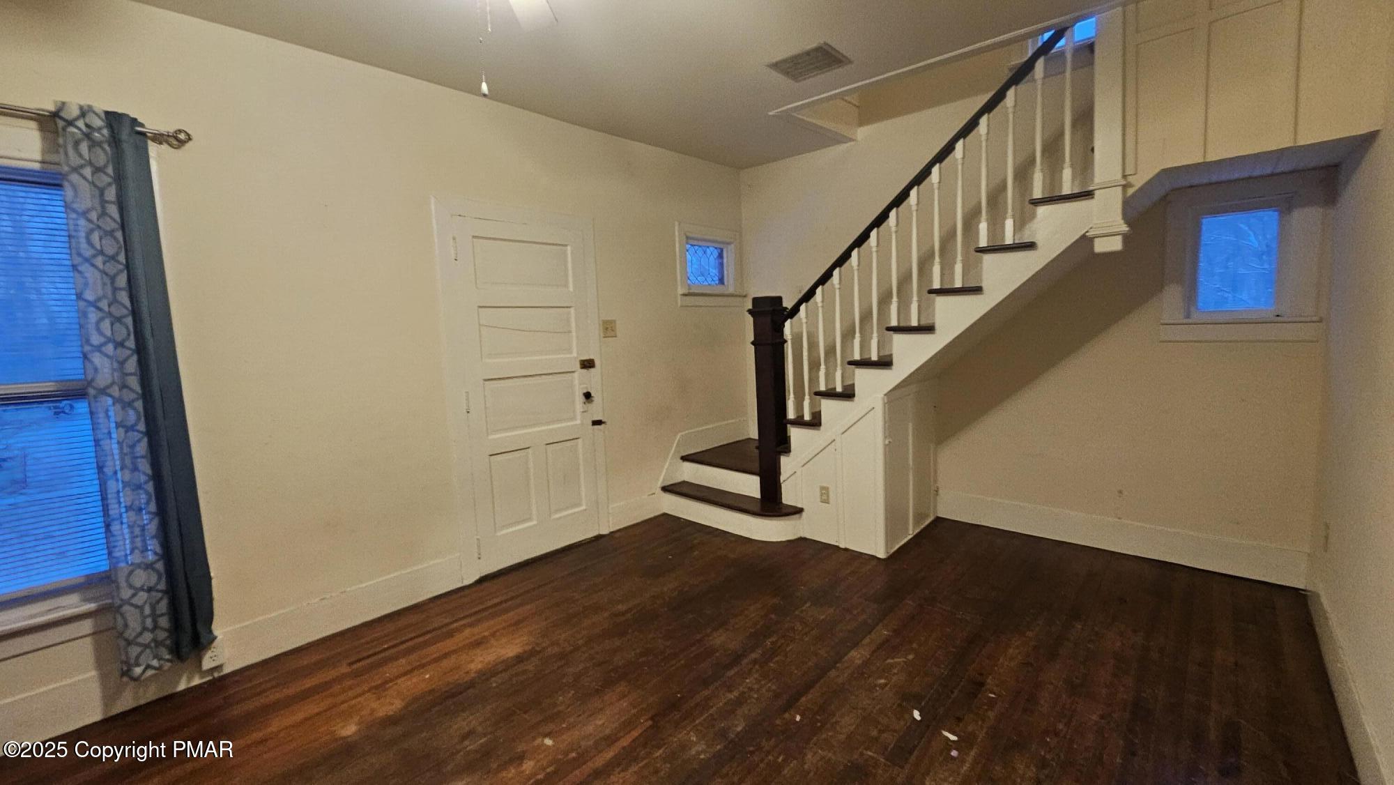 121 Hardytown Road Cresco, PA 18326 - Photo 8 of 35 a view of entryway with wooden floor