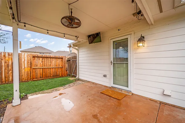 a view of a park with slide