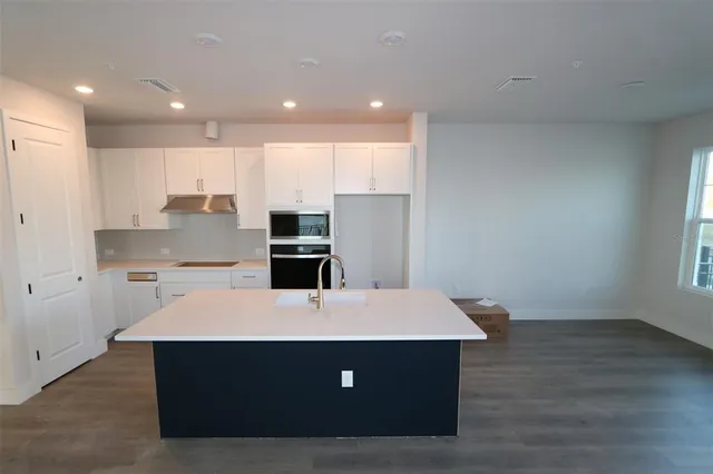 a view of a terrace with a lake