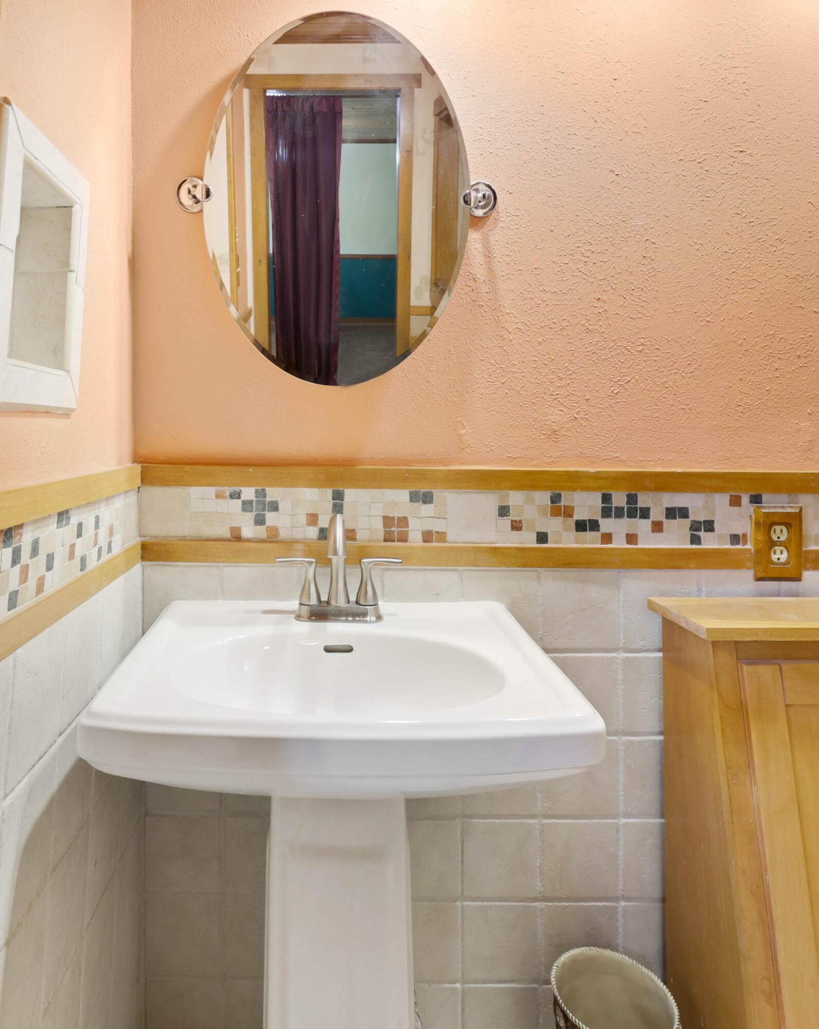 905 County Road 655 Athens, TN 37303 - Photo 17 of 47 a bathroom with a sink vanity and a mirror