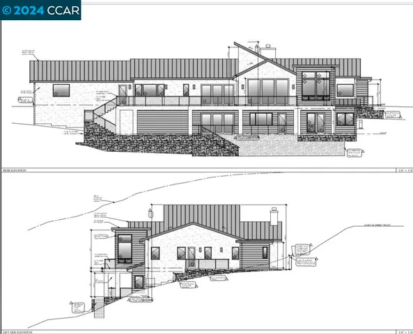 a view of a tree with a yard