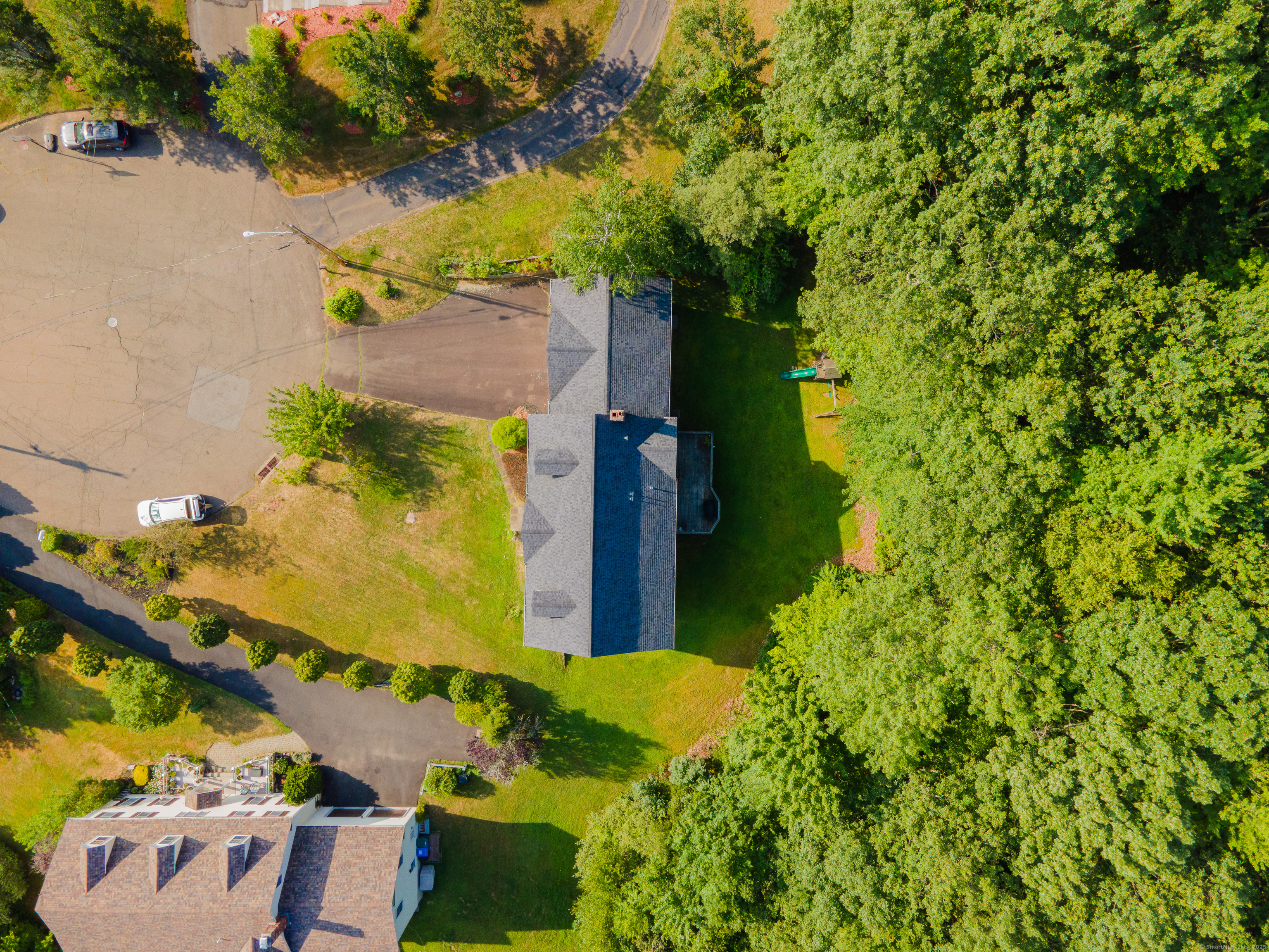 52 Quarry Lane Hamden, CT 06518 - Photo 28 of 29 an aerial view of a house with a yard