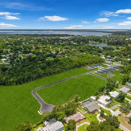 a view of a big yard