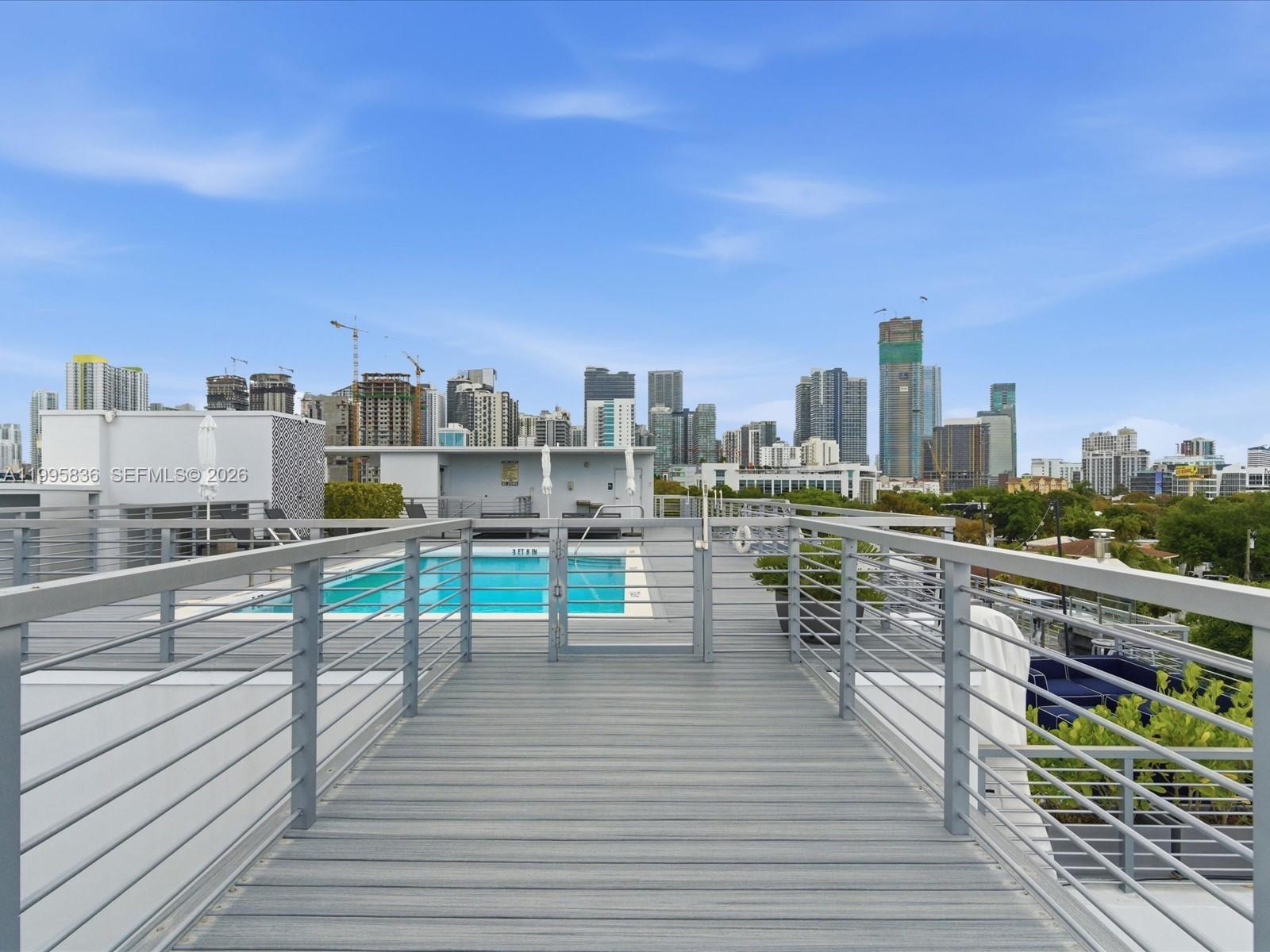 529 Southwest 11th Street, Unit 303 Miami, FL 33129 - Photo 32 of 35 a view of roof deck with patio