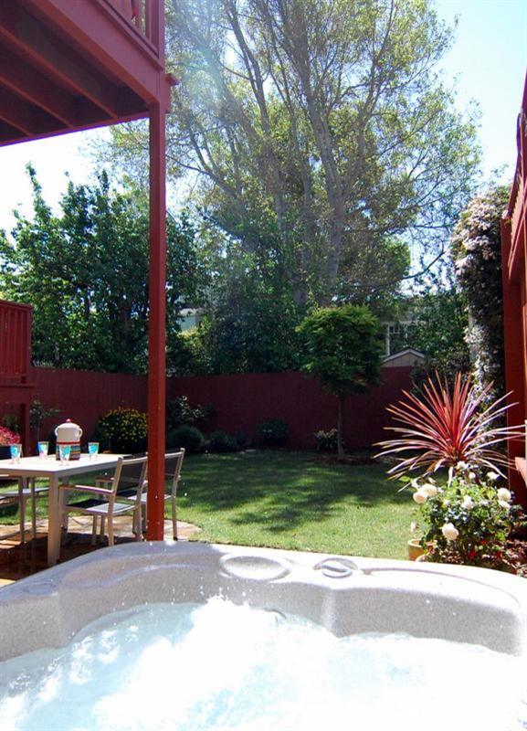 3973 Cesar Chavez San Francisco, CA 94131 - Photo 33 of 46 2nd master suite features French doors that lead out to the "spa" hot tub, patio and garden.