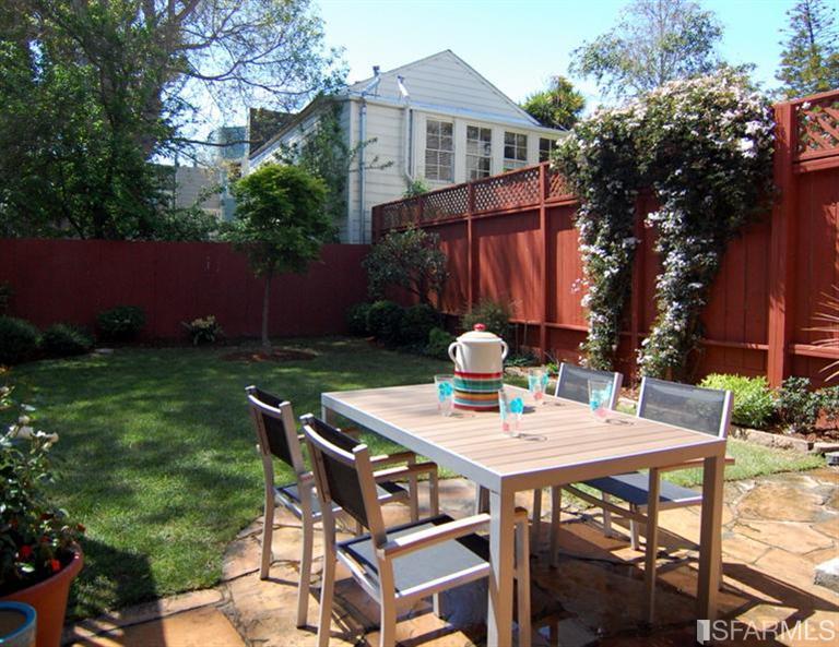 3973 Cesar Chavez San Francisco, CA 94131 - Photo 38 of 46 Sunny and warm, a back yard you can use! This space is home to a spacious stone patio and "spa" hot tub.