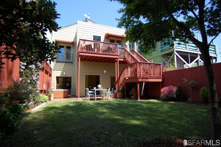 3973 Cesar Chavez San Francisco, CA 94131 - Photo 40 of 46 Sunny and warm, a back yard you can use! This space is home to a spacious stone patio and "spa" hot tub.