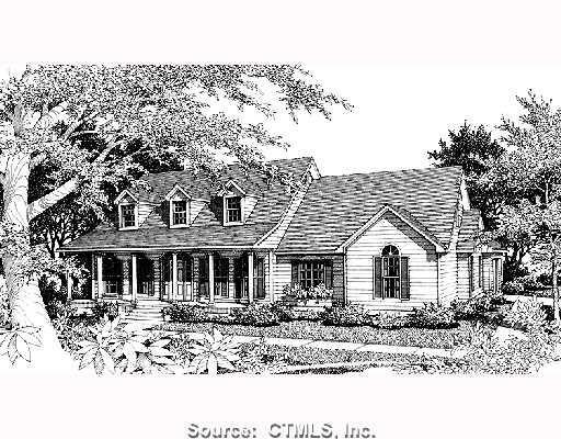 Lot#3 Sunset Ridge Drive Guilford, CT 06437 - Photo 1 of 1 a front view of a house with a yard