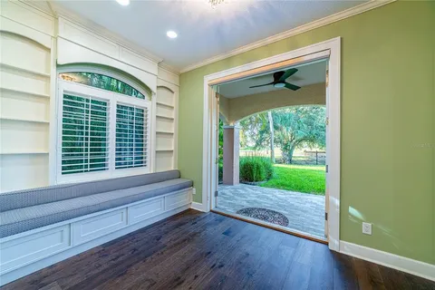a view of outdoor space and balcony