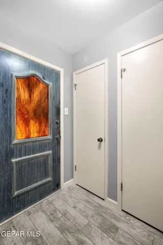 a view of empty room