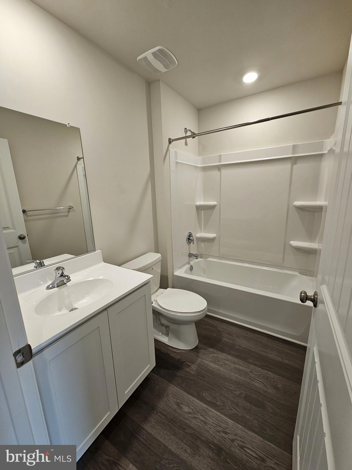 1509 Avon Way Salisbury, MD 21801 - Photo 10 of 19 a bathroom with a sink a toilet and shower