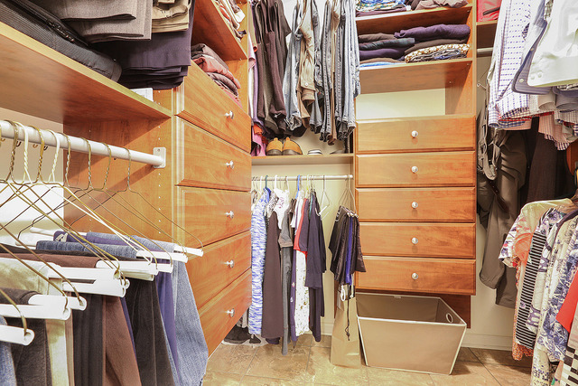 3490 Ronald Road Crete, IL 60417 - Photo 19 of 25 a view of walk in closet with clothes and shoes