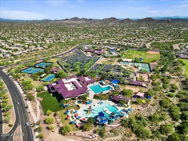 a view of city and ocean