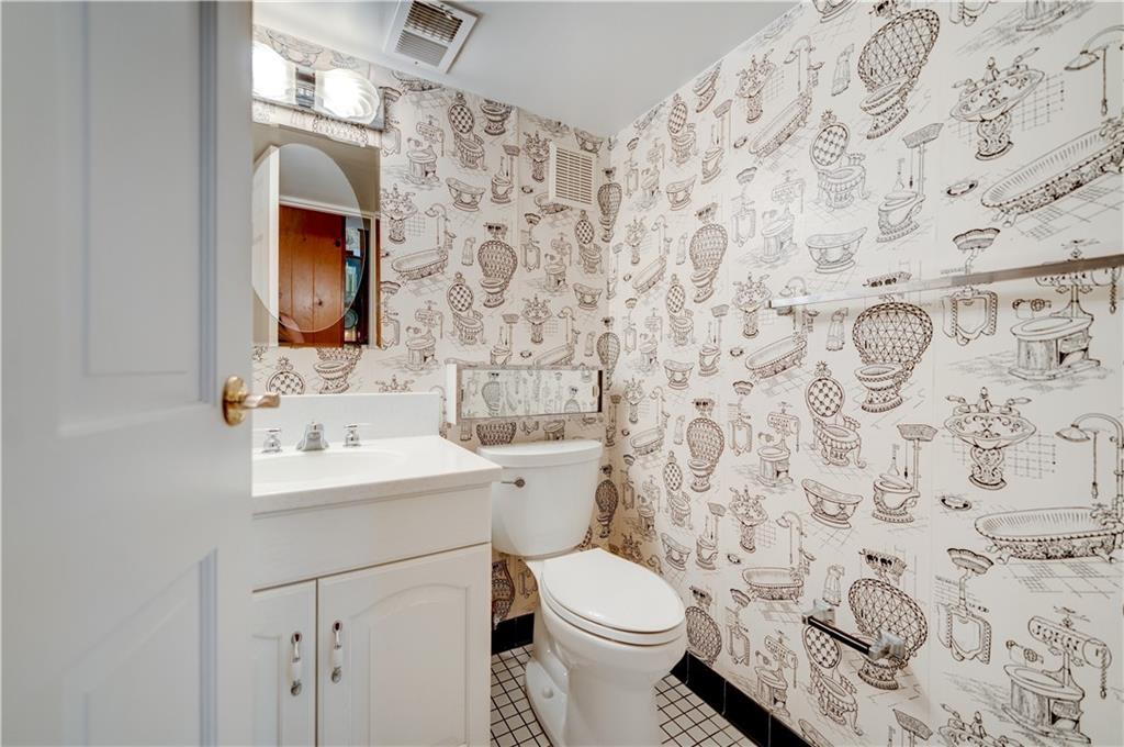 207 Baintree Road Coraopolis, PA 15108 - Photo 18 of 25 Powder room on lower level next to game room