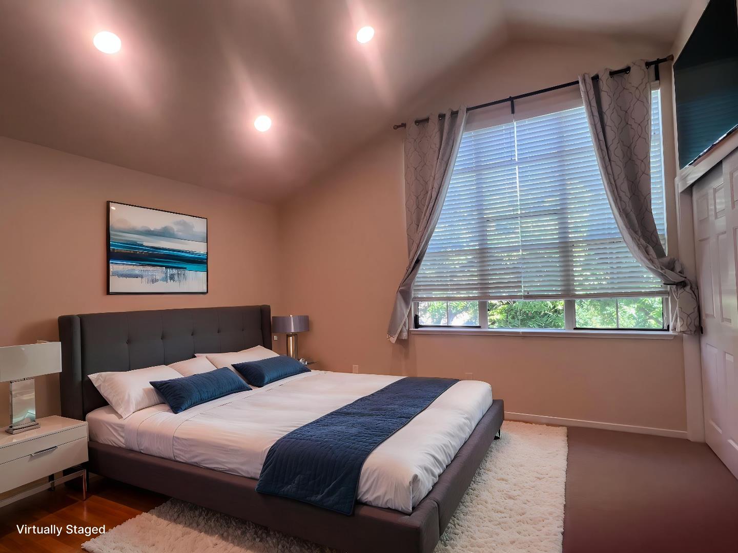 110 Whits Road Mountain View, CA 94040 - Photo 9 of 33 a bedroom with a bed and a window