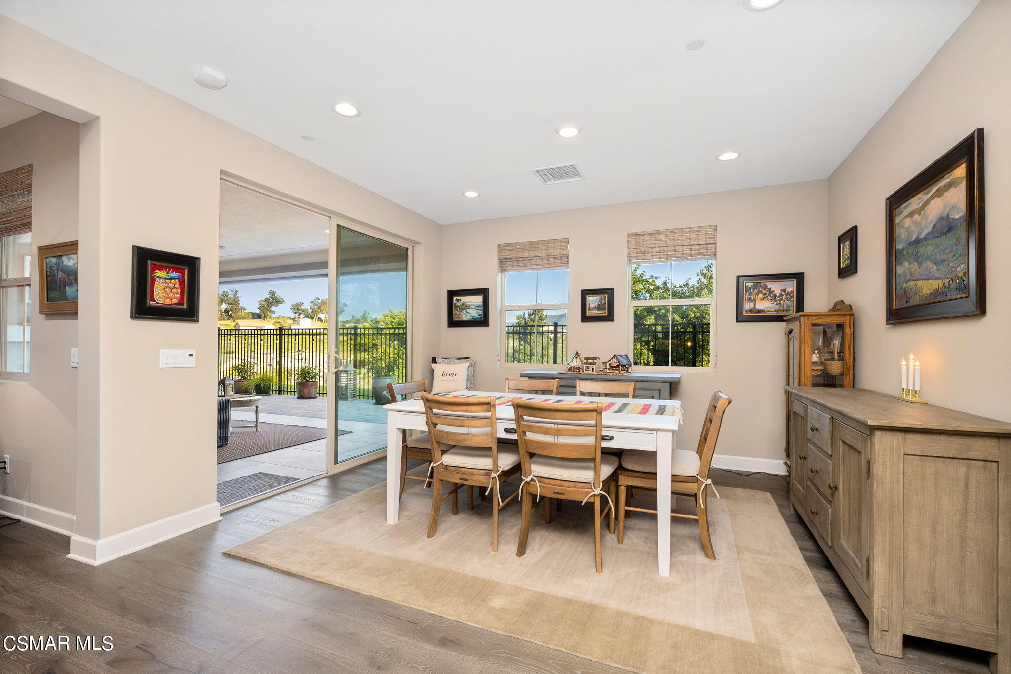 2392 Rondell Road Camarillo, CA 93012 - Photo 31 of 81 a dining room with furniture and a window