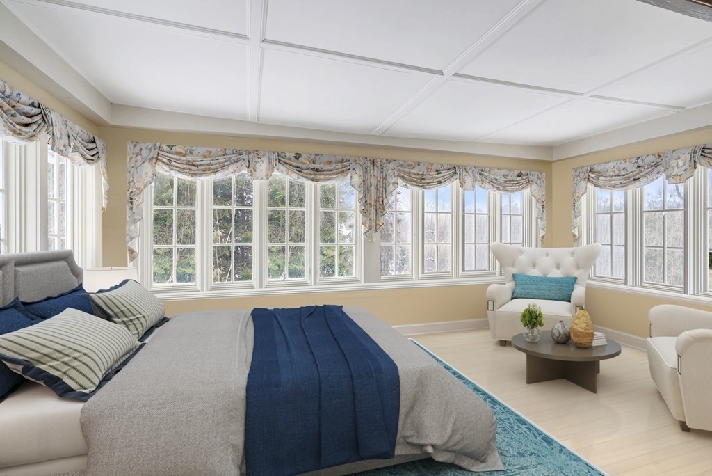 101 Holt Road Andover, MA 01810 - Photo 21 of 38 a living room with furniture and a large window