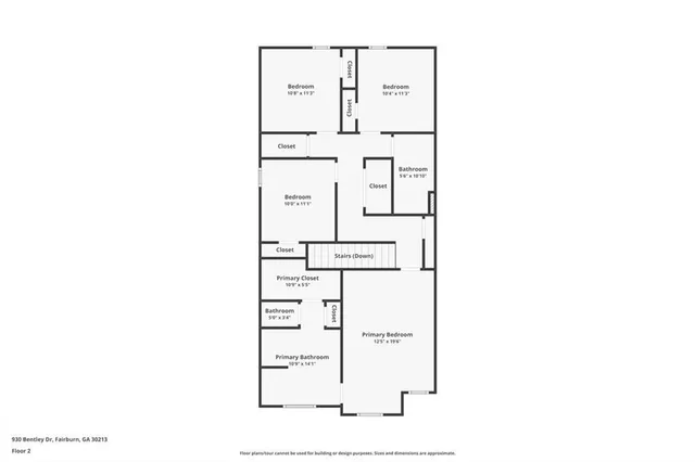 $349,000 | 930 Bentley Drive, Fairburn, GA 30213