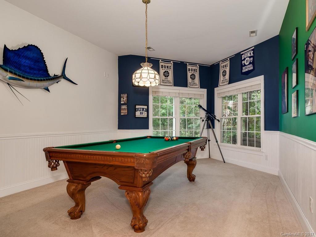 3247 Planters Ridge Road Charlotte, NC 28270 - Photo 22 of 24 a room with pool table and windows