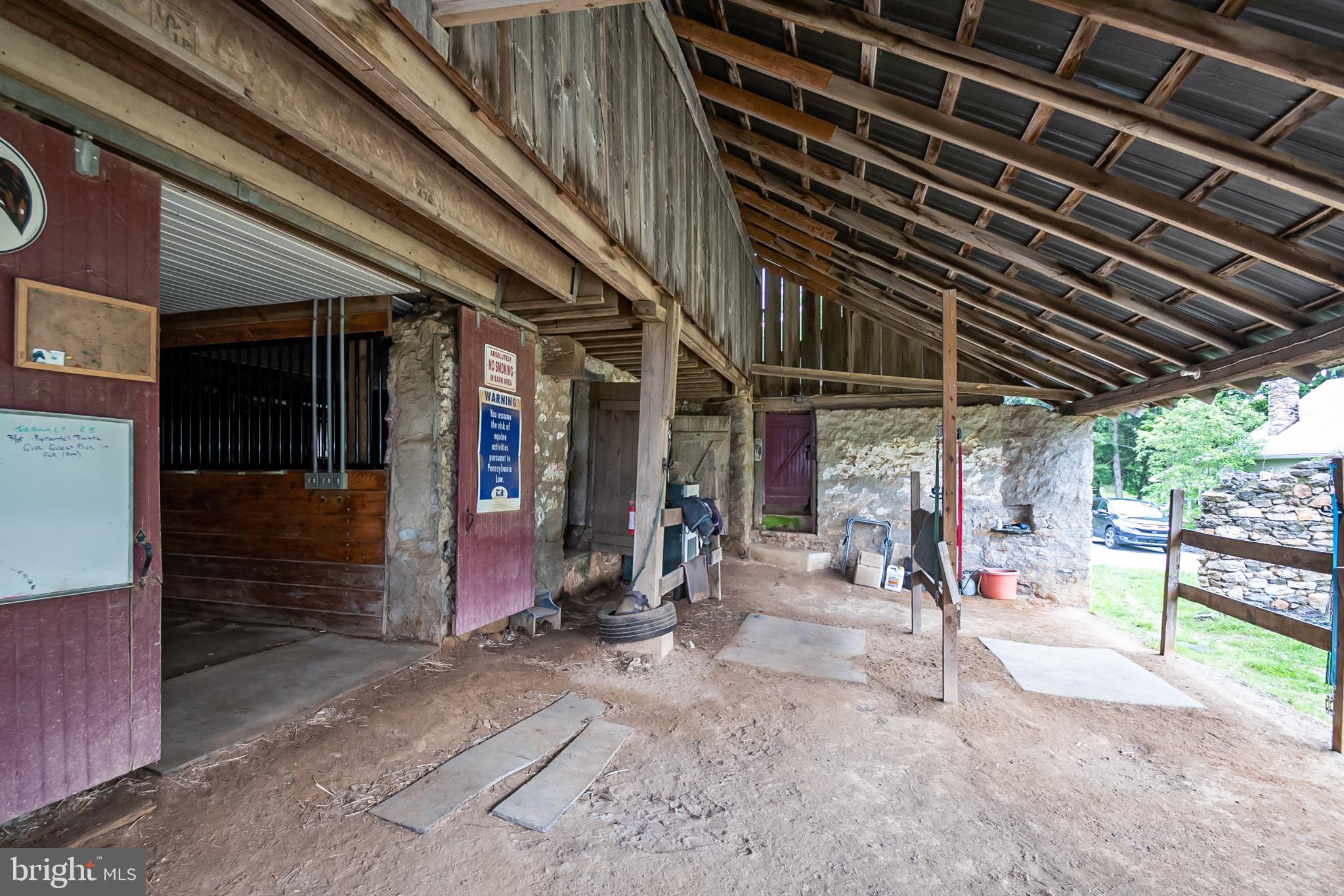 219 Mercer Mill Road Landenberg, PA 19350 - Photo 22 of 47 Covered Tack Area